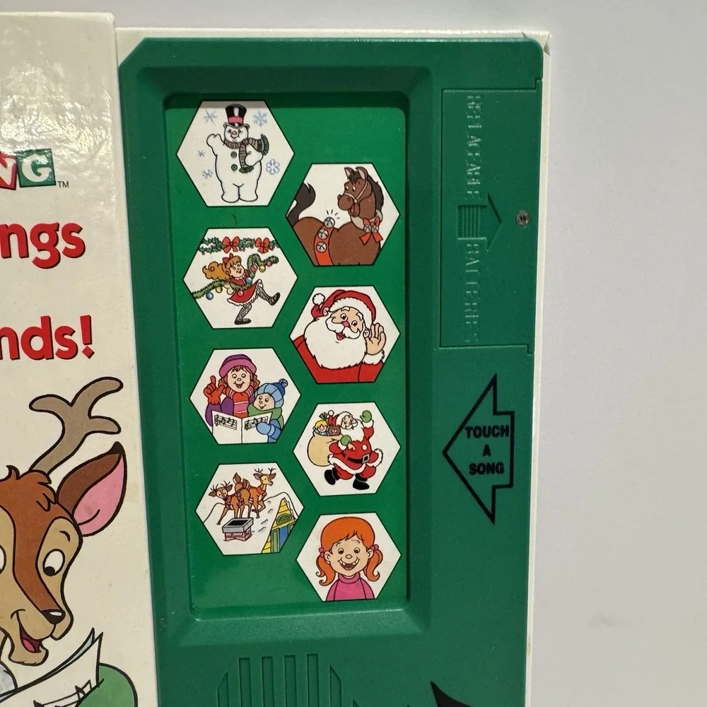 Golden Sing Along Christmas Songs Holiday‎ Children Kids Book 1994 READ DESC.